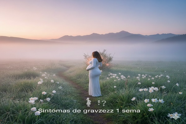 Sintomas de gravidez 1 semana.